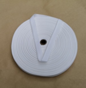 13mm(1/2'') wide standard weight Unbleached 100% cotton twill webbing tape is supplied in units of 50m
